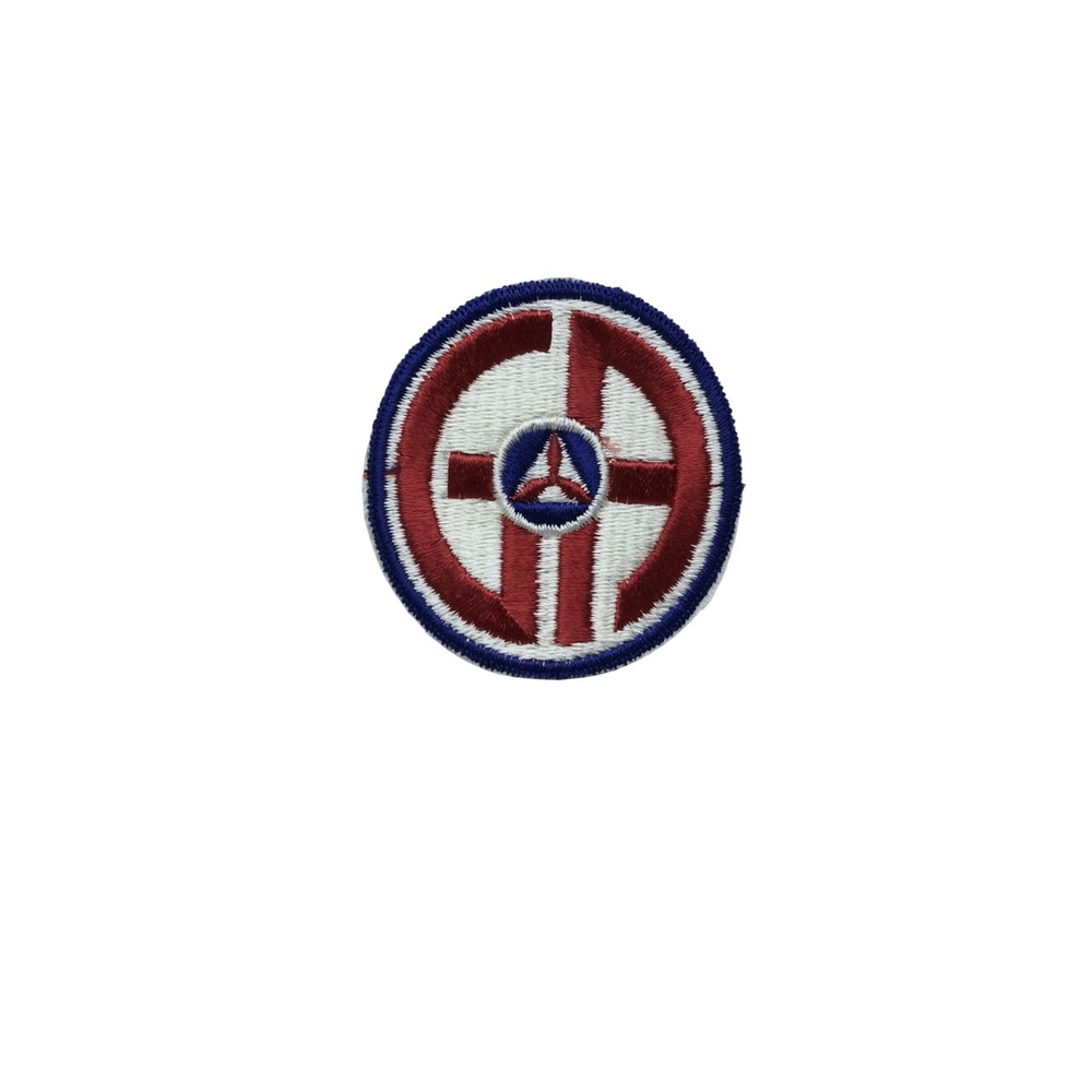 Civil Air Patrol Chaplain Patch OS Embroidered Military Insignia Red White Blue
